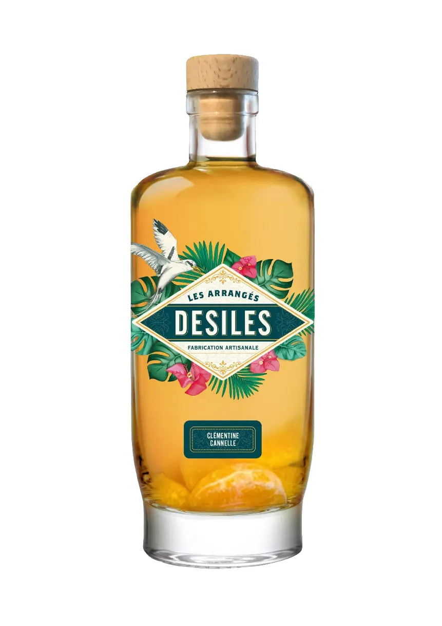 Rhum arrangé clementine-cannelle