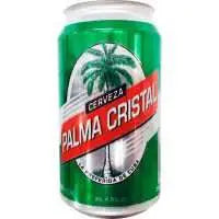 Bière rafraîchissante Palma Cristal , Bière de Cuba Palma Cristal Bière premium Palma Cristal Bière légère Palma Cristal Bière Palma Cristal alcool 4 9% Bière blonde Palma Cristal Bière cubaine Palma Cristal Palma Cristal 355 ml Bière Palma Cristal