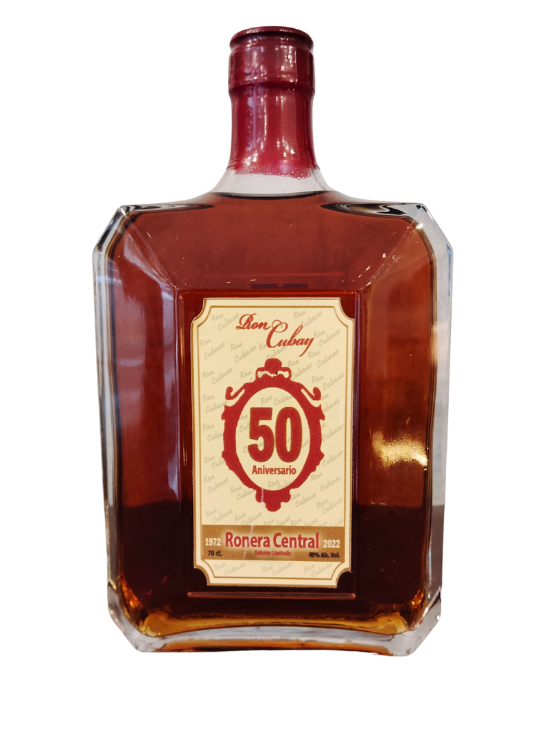 Rhum Cubay 50 anniversaire Ronera Central