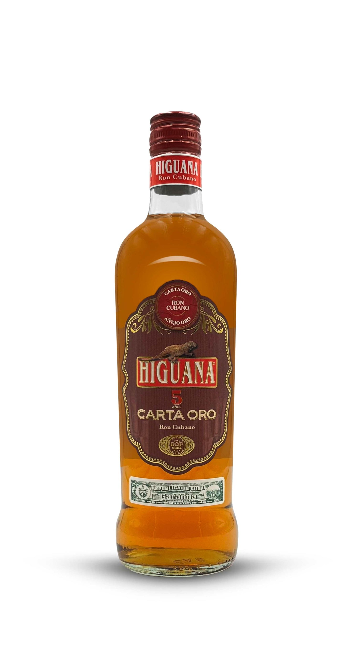 Rhum Higuana carta oro 5 ans