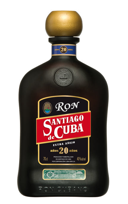 Rhum Santiago de Cuba Extra Añejo 20 ans