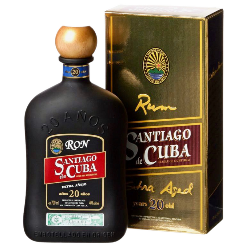 Rhum Santiago de Cuba Extra Añejo 20 ans