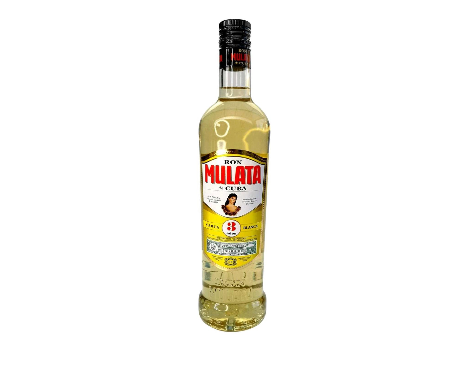 Rhum mulata carta blanca 3 ans dâge