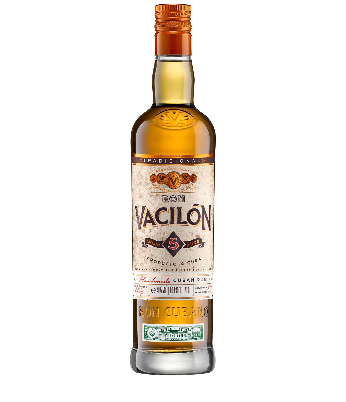 Rhum Vacilon añejo 5 ans