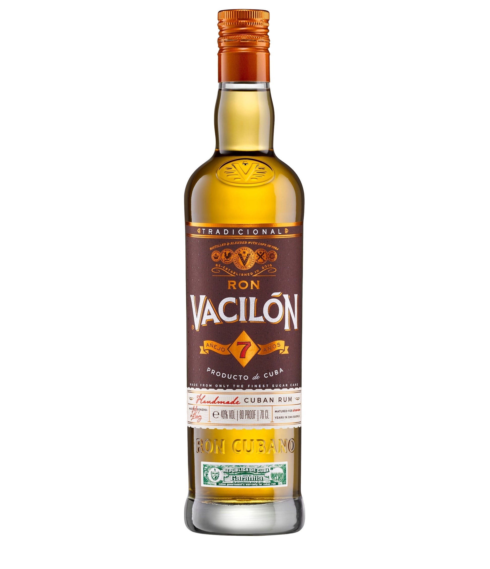 Rhum Vacilon añejo 7 ans